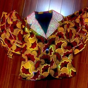 Africa Print - Ankara- Blouse